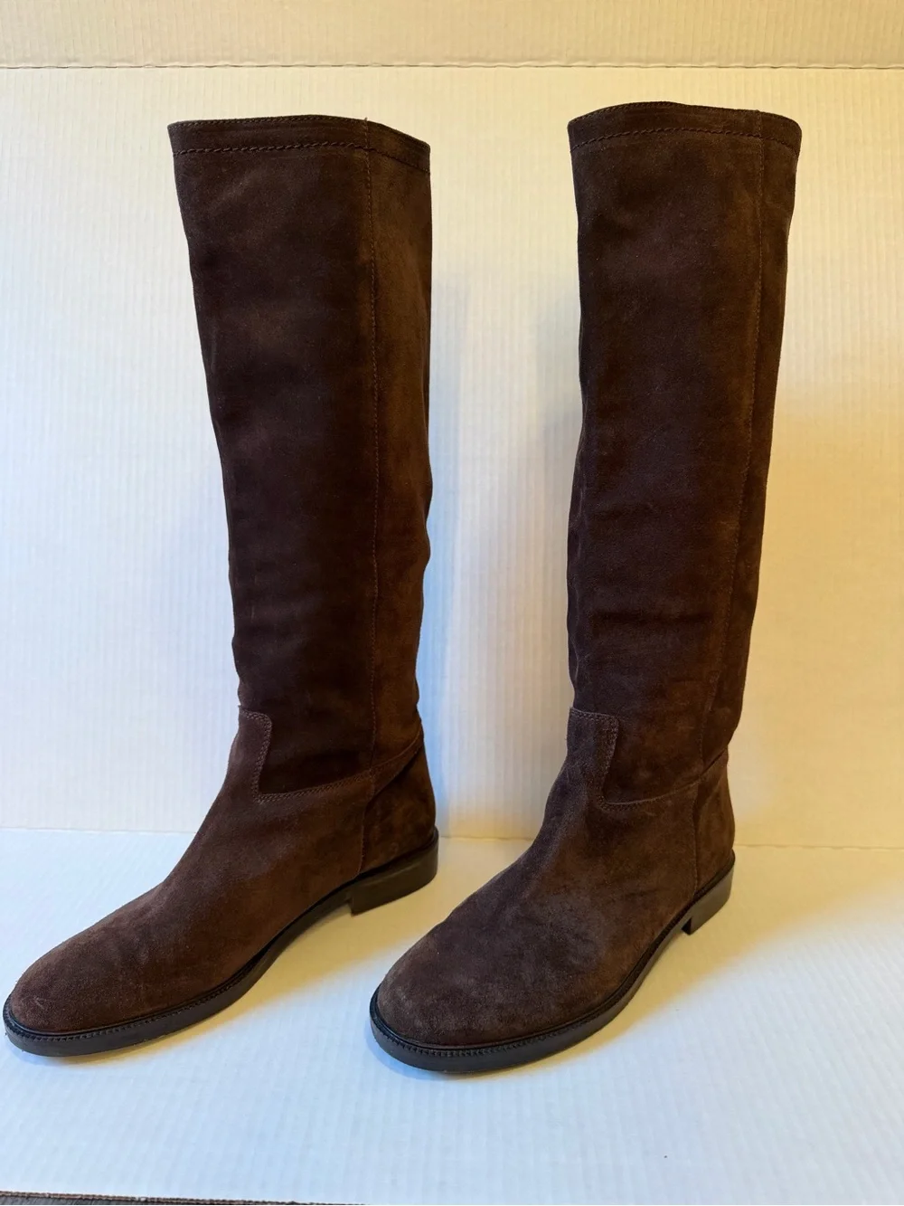 Castaner Women's Over-the-Knee Suede Boots - Dark Brown- 38/7.5